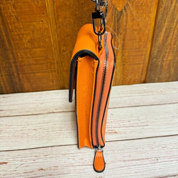 International Concepts Mini Crossbody Bag - Orange - Picture 3 of 4